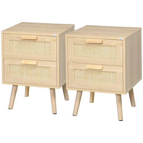 Homcom set comodini piccoli - homcom,