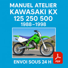 Manuel atelier kawasaki - kawasaki, 125