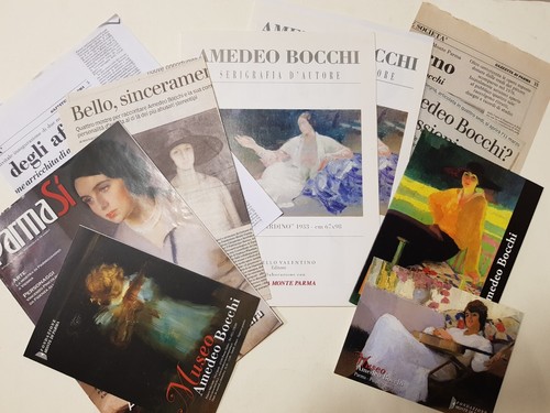 Amedeo bocchi cartellina - bocchi:,