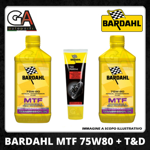 Bardahl mtf 75w80 - gl4, 2