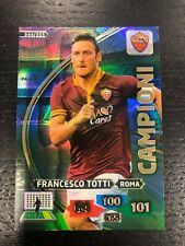 FRANCESCO TOTTI CARD PANINI ADRENALYN 2013/14 #344 CHAMPION NUOVA NEAR MINT 