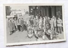 VECCHIA FOTO VESPA CLUB RADUNO CREMONA X MILANO 1951 PIAGGIO VESPA D'EPOCA 