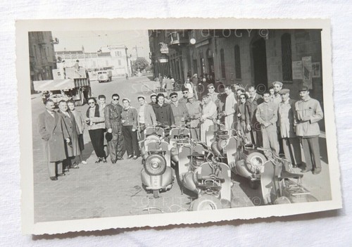 Vecchia foto vespa - vespa, raduno