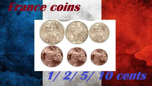 Moneta francia 5 10 - 5,