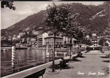 CARTOLINA   COMO  CITTA'  B/N