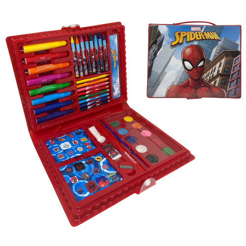 Valigetta pezzi spiderman - 65,