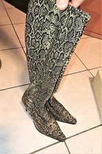 Stivali stampa pitonati n. 36