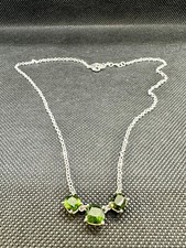 Collana con Tormaline verdi