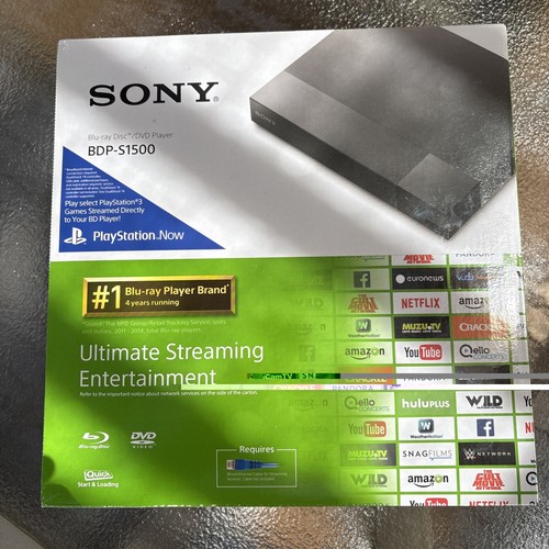 Sony bdp s1500 streaming - sony, bdp-s1500