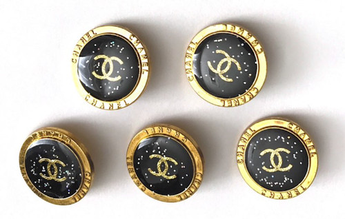 Chanel vintage stamped black - vintage,