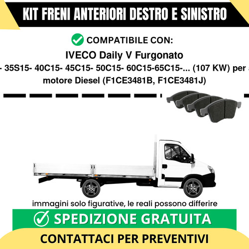 Pastiglie freno anteriori - pastiglie,