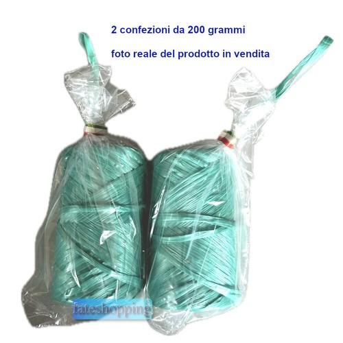 Rafia sintetica bobina verde - rafia, 2