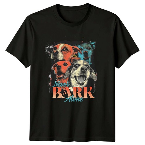 Maglietta never bark - never, dog