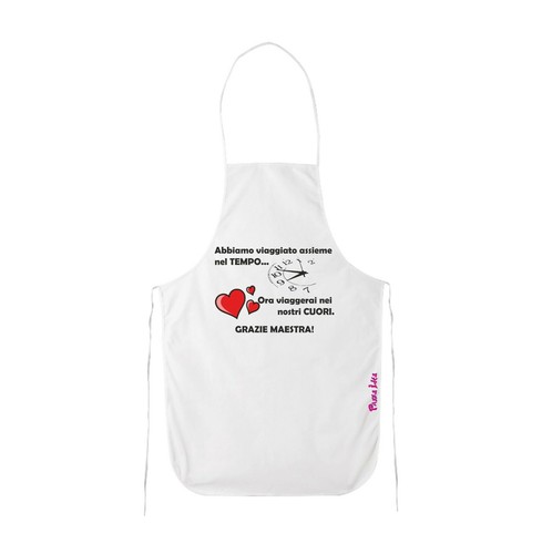 Grembiule bianco cucina - grembiule,