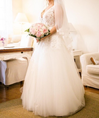 Abito sposa bianco - abito, da