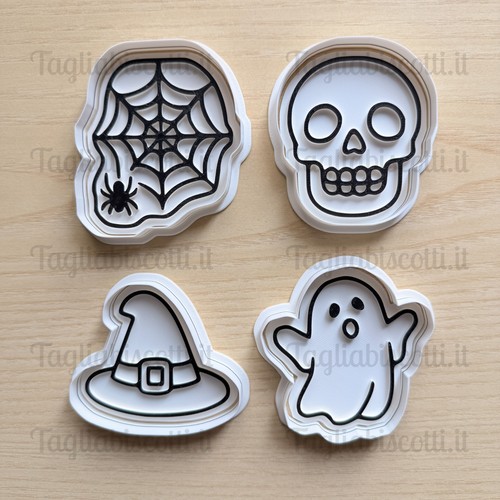 Tagliabiscotti halloween - -,