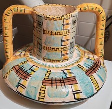 Germano Masetti Vaso Maiolica