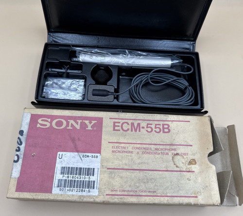 Sony ecm 55b electret - sony,