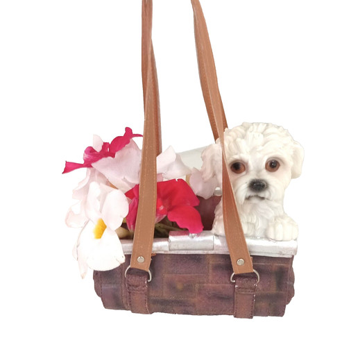 Maltese cane cestino - maltese,