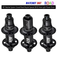 Cricchetto mozzo bici strada ghiaia 28H 32H 36T guarnizione mozzo cuscinetto blocco centrale freno a disco