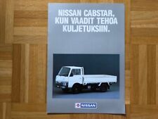 Brochure Nissan Camion Cabstar 1988 ca brochure catalogo catalogo Datsun