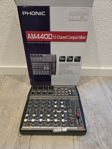 Phonic am440d mixer canali - mixer, 12