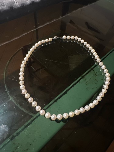 Collana girocollo perle vere - perle,