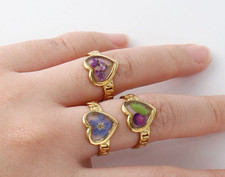 Anello donna Acciaio Inox Oro