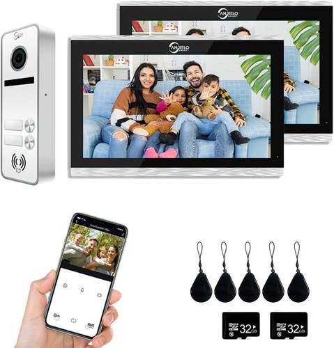 Videocitofono fili 1080p 10 - 4, 1080p,
