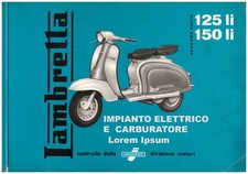LAMBRETTA 125 Li 150 L1  -