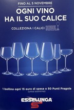 45 Bollini Esselunga Collezione Calici RIEDEL