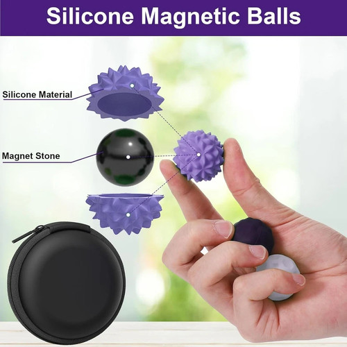 Palline sensoriali magnetiche - palline,