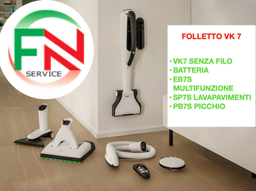 Vorwerk nuovo folletto vk7s - nuovo,