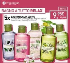 Yves Rocher bagnoschiuma N 5 Pezzi Da 200 Ml