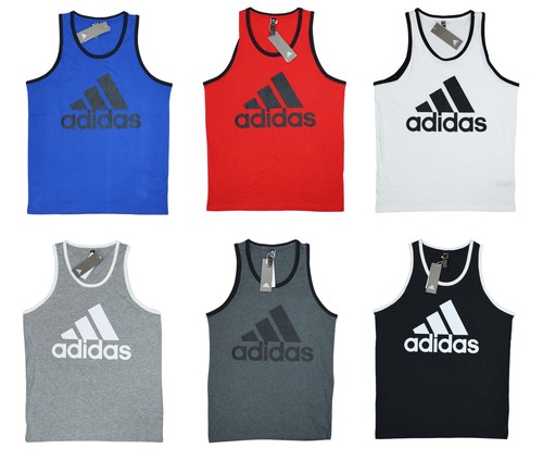 Canotta adidas logo stampa - logo,