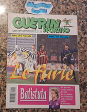Guerin Sportivo n.11-1996-Juve-Inter-Battistuta-Mercato-Speciale Coppe europee