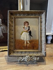 Antico dipinto ad olio