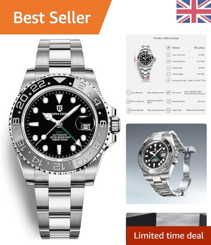Orologio gmt uomo lusso - uomo,