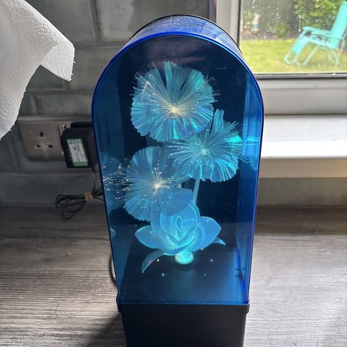 Lampada fiore fibra - fiore, ottica