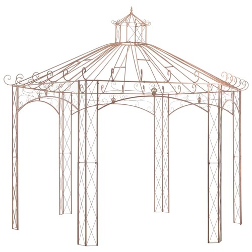 Padiglione giardino marrone - padiglione,