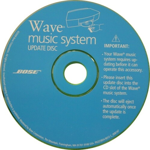 Aggiornamento bose wave - cd,