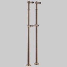 PIANTANA PER VASCA EPOCA Bronzo RubinetteriaPorta Bini