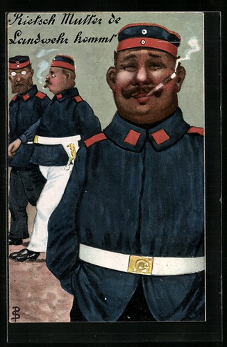 Soldato fumatore uniforme - fumatore, in