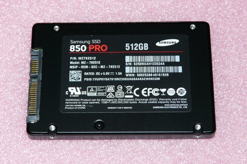 512 samsung ssd - samsung, 850