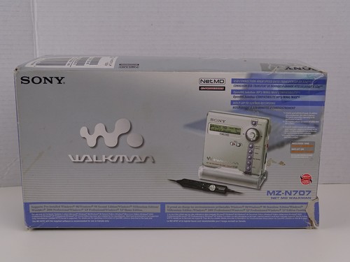Sony net walkman n707 - sony, mz-n707