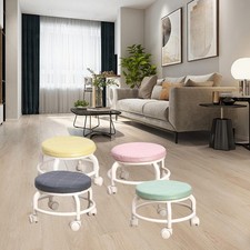 Sgabello con sedile a rotelle