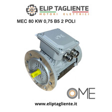 MOTORE TRIFASE MEC 80 KW 0,75