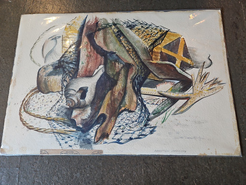 Acquerello originale vintage