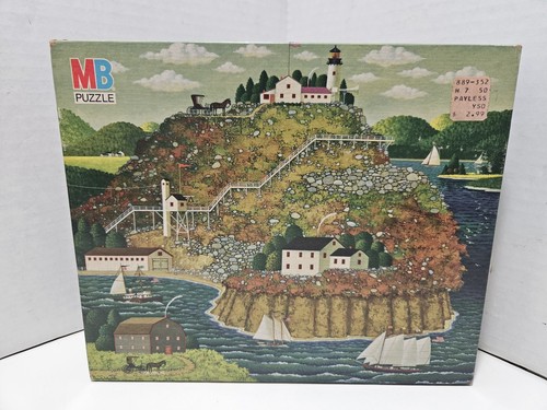 Puzzle vintage milton bradley - vintage,