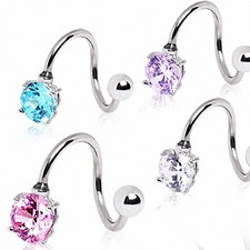 Piercing Ombelicale Spirale